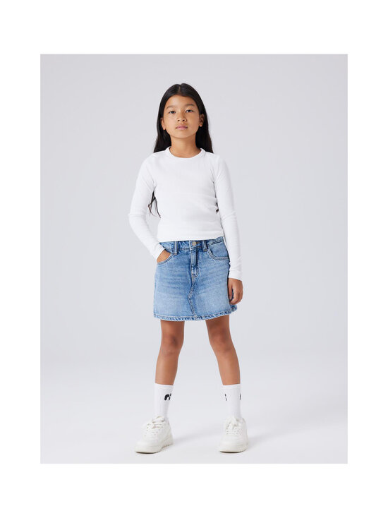 Name It - Nkfemma Denim Skort -shortsihame - MEDIUM BLUE DENIM | Stockmann - photo 4