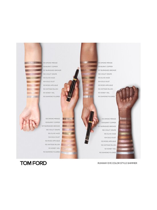 Tom Ford - Lauvärvipliiats Eye Color Stylo Shimmer - 102 ANTIQUE BLUSH | Stockmann - photo 2