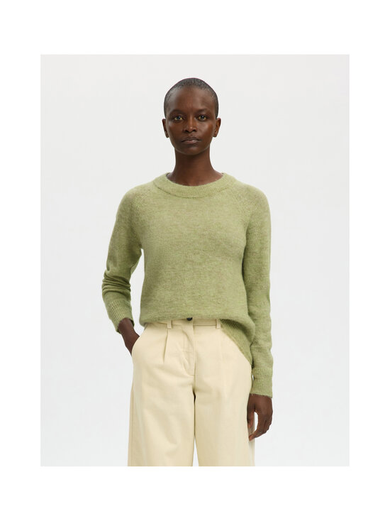 Selected - SlfLulu O-neck -neule - LINT DETAIL:MELANGE | Stockmann - photo 4