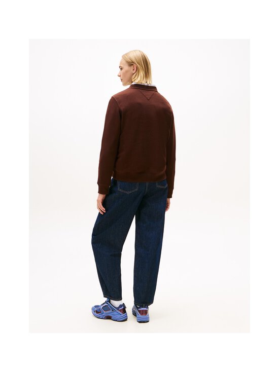 Tommy Jeans - Regular Flag Crew -collegepaita - GS7 RICH BROWN | Stockmann - photo 4