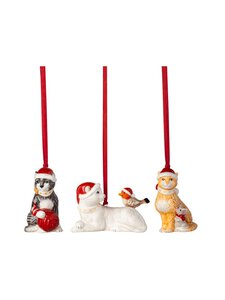 Villeroy & Boch - Nostalgic Cats -joulukoriste 3-pack - MULTICOLORED | Stockmann