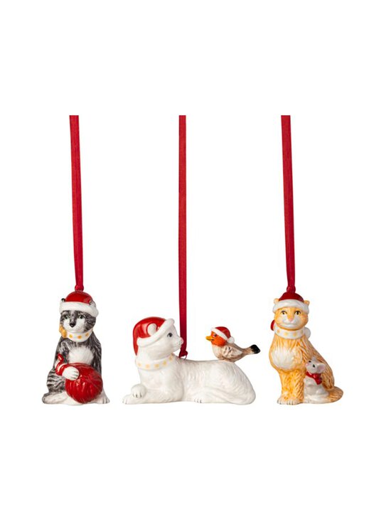 Villeroy & Boch - Nostalgic Cats -joulukoriste 3-pack - MULTICOLORED | Stockmann - photo 1