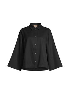 Rue de Tokyo - Shika Sandwashed -paita - BLACK | Stockmann