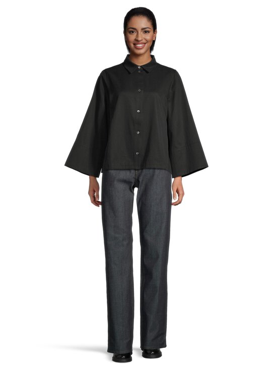 Rue de Tokyo - Shika Sandwashed -paita - BLACK | Stockmann - photo 2