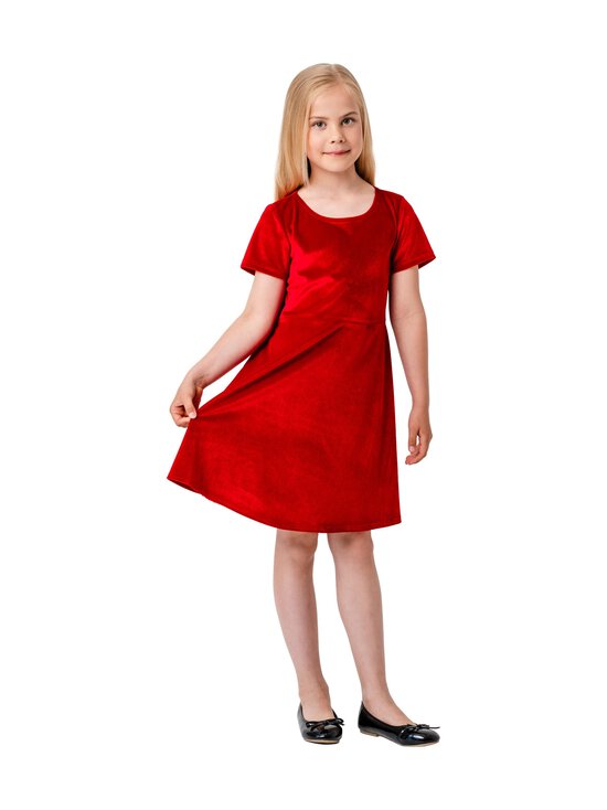 MINGNELIN - Velour-mekko - 089 BURGUNDY | Stockmann - photo 1