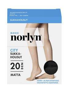 Norlyn - Basic City 20 den -sukkahousut - SMOKE (TUMMANHARMAA) | Stockmann