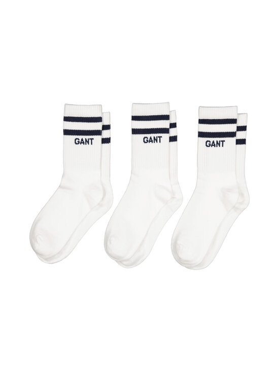 GANT - Urheilusukat 3-pack - 110 WHITE - photo 2 GANT - Urheilusukat 3-pack - 110 WHITE | Stockmann - photo 2