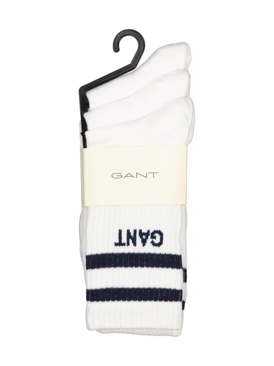 GANT - Urheilusukat 3-pack - 110 WHITE - photo 3 GANT - Urheilusukat 3-pack - 110 WHITE | Stockmann - photo 3
