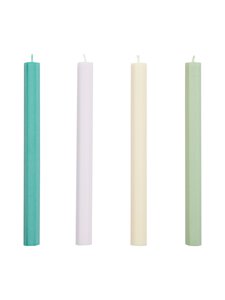 HAY - Hexagon Candle Pastel -steariinikynttilä, 4 kpl - MULTI | Stockmann