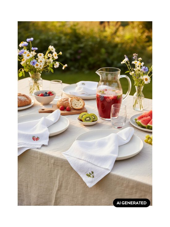 Casa Stockmann - Salvrätikud Serve, 4 tk - WHITE | Stockmann - photo 4