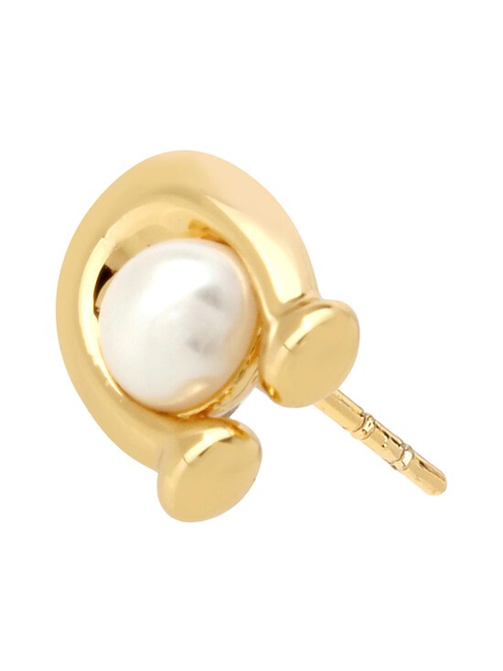 Coach - Pearl C Stud -korvakorut - WHITE/GOLD | Stockmann - photo 2
