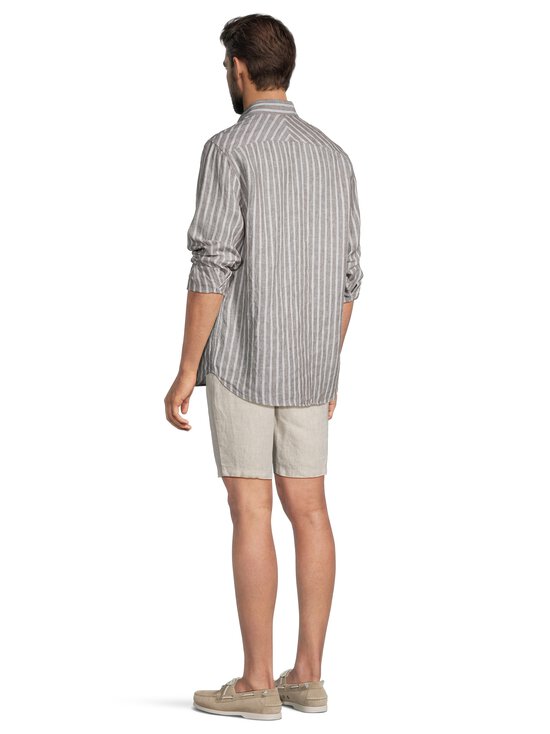 Oscar Jacobson - Triiksärk One Piece Striped Regular Fit - 825 MATT GREEN | Stockmann - photo 7