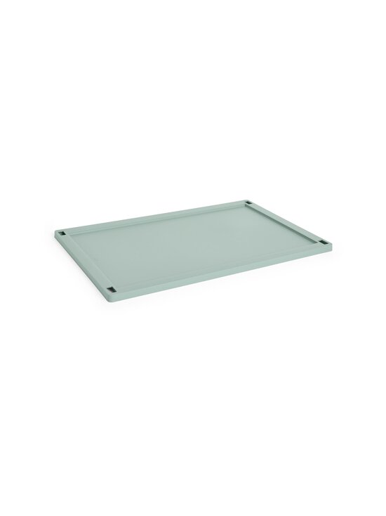 HAY - Colour Crate Lid Plastic Large vāks 35,5 x 54,5 x 1,5 cm - SAGE GREEN - photo 1 HAY - Colour Crate Lid Plastic Large vāks 35,5 x 54,5 x 1,5 cm - SAGE GREEN | Stockmann - photo 1
