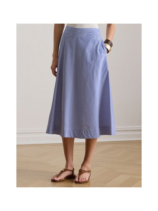 Lauren Ralph Lauren - A-linjainen hame - BLUE/WHITE | Stockmann - photo 5