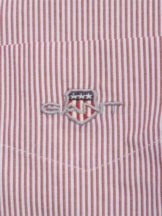 GANT - Triiksärk Regular Fit Poplin - 604 PLUMPED RED | Stockmann - photo 4