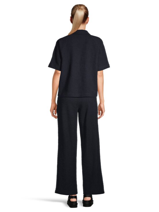NOOM - Angela Wide Leg -trikoohousut - DK.NAVY | Stockmann - photo 4
