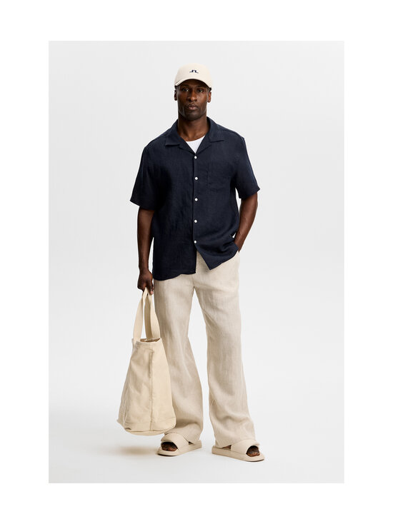 J.Lindeberg - Triiksärk Elio Linen - 6855 JL NAVY | Stockmann - photo 4