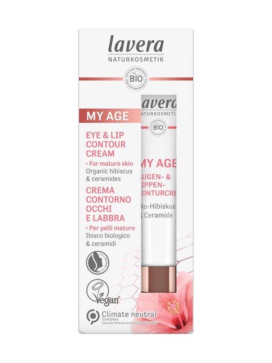 MY AGE eye and lip cream -huulten- ja silmänympärysvoide 15 ml