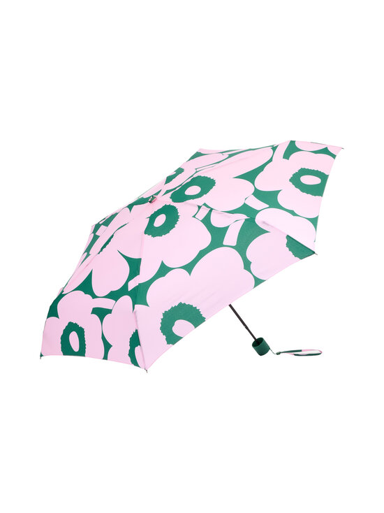 Marimekko - Mini Manual Pieni Unikko -sateenvarjo - 360 LIGHT PINK, DARK GREEN | Stockmann - photo 1