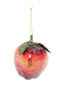 Villa Stockmann - Glass Apple -joulukoriste - RED | Stockmann