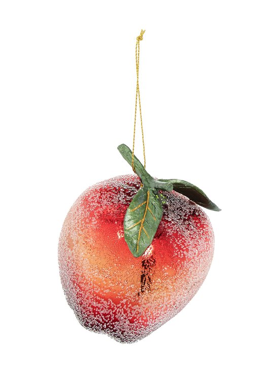 Villa Stockmann - Glass Apple -joulukoriste - RED | Stockmann - photo 2