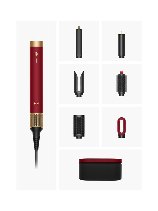Dyson - Airwrap Co-anda 2x™ Straight+Wavy -monitoiminen muotoilulaite ja kuivaaja - RED VELVET / GOLD | Stockmann - photo 6