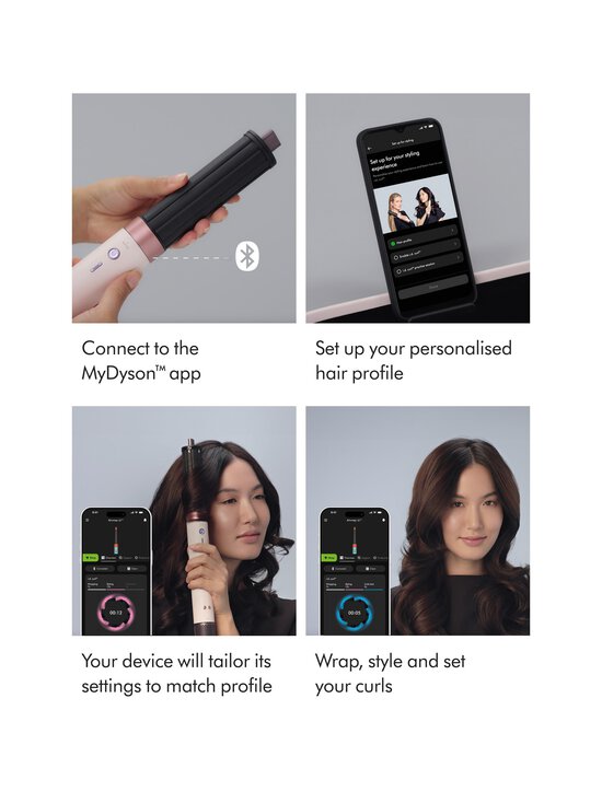 Dyson - Airwrap Co-anda 2x™ Straight+Wavy -monitoiminen muotoilulaite ja kuivaaja - RED VELVET / GOLD | Stockmann - photo 7