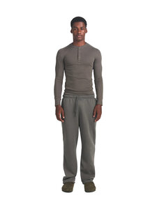SKIMS - Cotton Rib Henley -paita - JUNGLE | Stockmann
