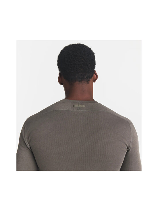 SKIMS - Cotton Rib Henley -paita - JUNGLE | Stockmann - photo 3