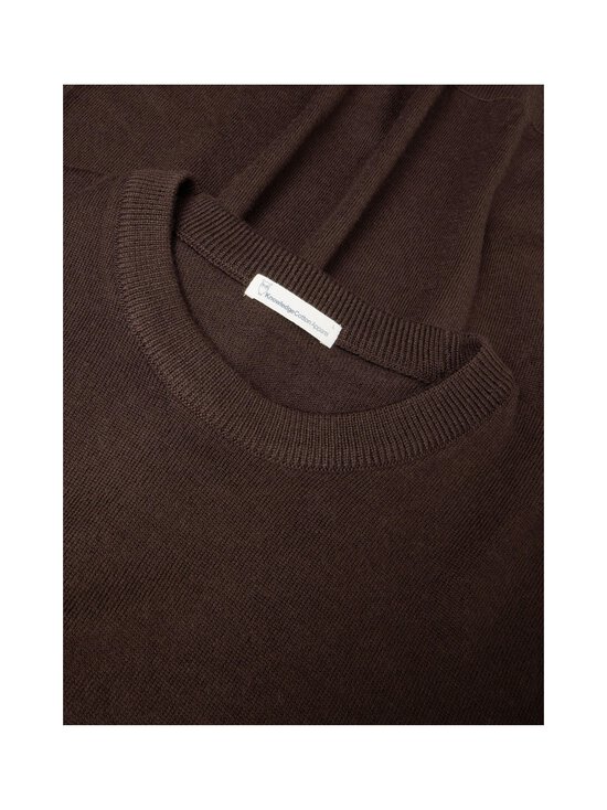 Knowledge Cotton Apparel - Meriinokudum Regular Crew Neck - 1487 CHOCOLATE TORTE | Stockmann - photo 3