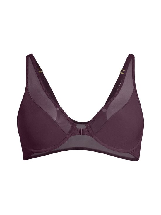 Wolford - Rinnahoidja Front Close Plunge - 849 AUBERGINE | Stockmann - photo 1