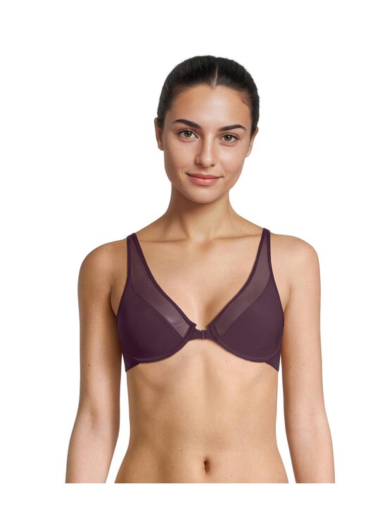 Wolford - Rinnahoidja Front Close Plunge - 849 AUBERGINE | Stockmann - photo 2
