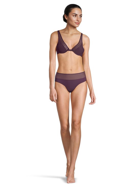 Wolford - Rinnahoidja Front Close Plunge - 849 AUBERGINE | Stockmann - photo 4