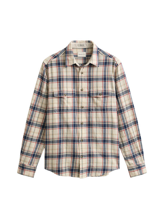 GANT - Regular Twill Patch Pocket krekls ar apkakli - 119 CREAMED WHITE | Stockmann - photo 1