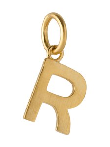 Pernille Corydon - Kulon Love Letter R - GOLD PLATED | Stockmann