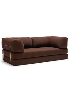 Innovation Living - CozyPad-vuodesohva Taura-kangas 359 cappuccino L 208 cm / käsinojilla - BROWN | Stockmann