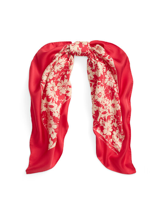 Lauren Ralph Lauren - Floral-neliöhuivi - CRUISE RED | Stockmann - photo 2