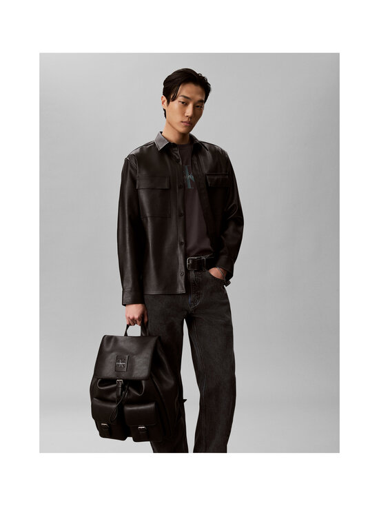 Calvin Klein Bags & Accessories - Bold Pebble Flap -reppu - UB1 BLACK | Stockmann - photo 4