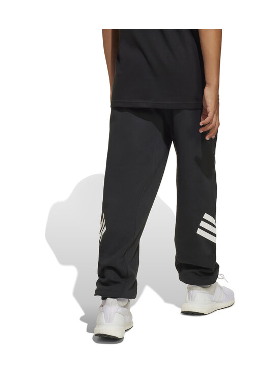 adidas Sportswear - Laiad püksid 3 Stripes Wide - JD1298 BLACK/WHITE | Stockmann - photo 2