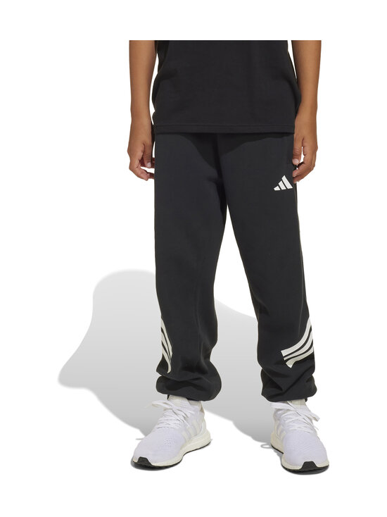 adidas Sportswear - Laiad püksid 3 Stripes Wide - JD1298 BLACK/WHITE | Stockmann - photo 3