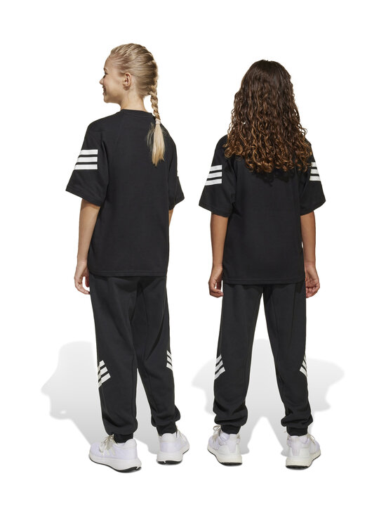 adidas Sportswear - Laiad püksid 3 Stripes Wide - JD1298 BLACK/WHITE | Stockmann - photo 7
