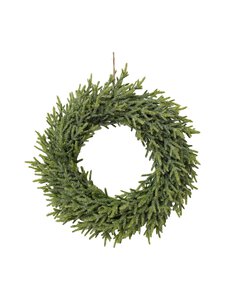 Weiste - Synteettinen kranssi 42 cm - GREEN, ICE FINISH | Stockmann