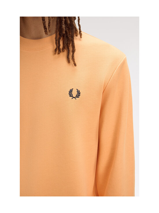Fred Perry - Crew Neck -collegepaita - PEACH/CITRON/FRENCH NAVY | Stockmann - photo 6