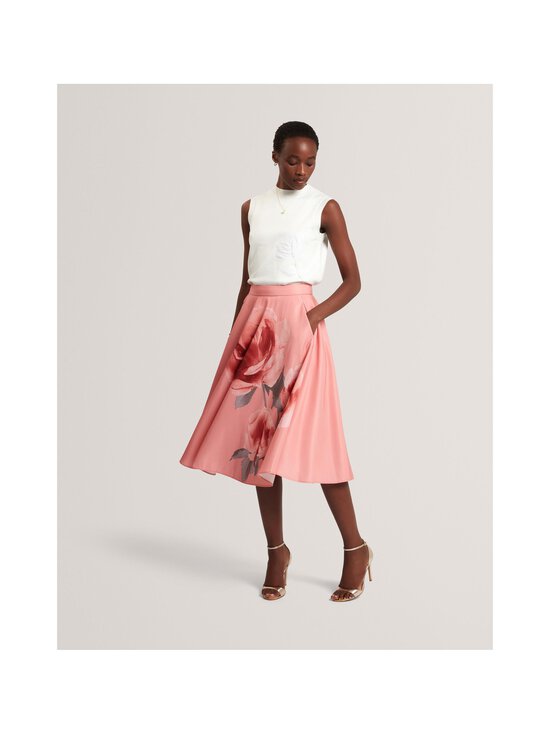 Ted Baker London - Darraa Floral -midihame - CORAL | Stockmann - photo 3