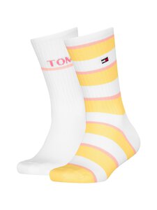 Tommy Hilfiger - Color Block zeķes 2 iepak. - 003 YELLOW | Stockmann