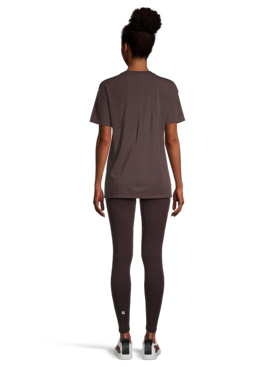 Sweaty Betty - Soft Flow Studio Longline t-paita - 5474 SABLE BROWN | Stockmann - photo 3