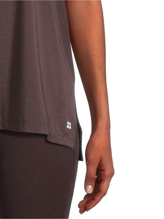 Sweaty Betty - Soft Flow Studio Longline t-paita - 5474 SABLE BROWN | Stockmann - photo 4