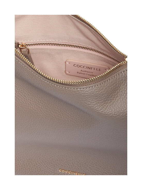 Coccinelle - Nory Grained Leather -laukku - N59 WARM TAUPE | Stockmann - photo 3