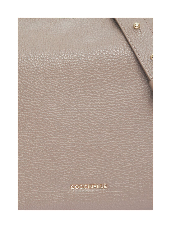 Coccinelle - Nory Grained Leather -laukku - N59 WARM TAUPE | Stockmann - photo 4