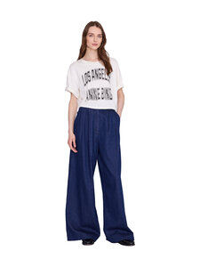 Anine Bing - Johnny Cropped t-paita - WKHA3 CREAM | Stockmann